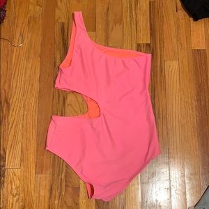 One piece cutout swimsuit